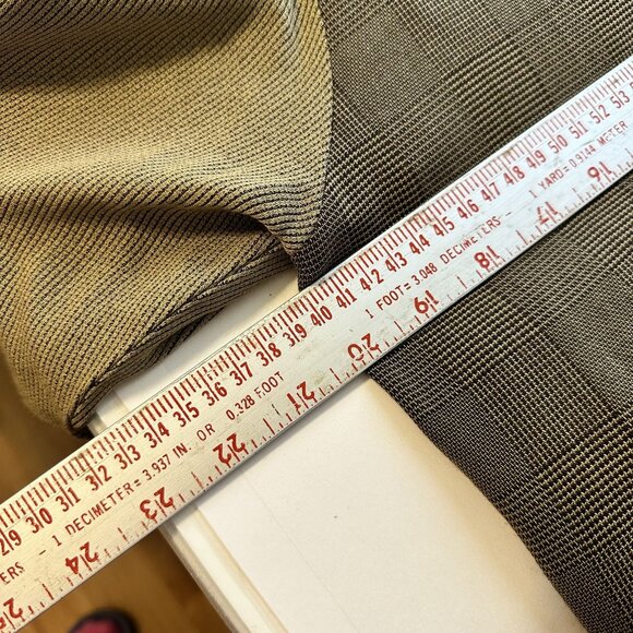 Faith By Celia Forrester Womens Brown Leopard Print  Jacket & Dress Set XS Vtg - Picture 13 of 13